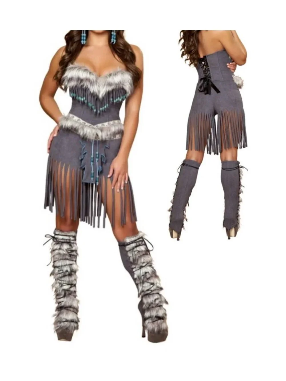 Roma Native American Indian Hottie Costume Size Adult Small